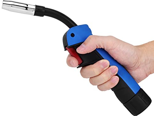 Fafeicy Pistola Soldadora MIG, 1pc 15AKTrigger-Start Torch Head Soldadura de Dióxido de Carbono MIG/MAG Reemplazo de la Cabeza de la Pistola de la Antorcha, Equipo de Soldadura MIG