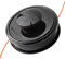 Seentech 21560070 Tête de débroussailleuse pour débroussailleuse Echo Echomatic SRM-225 SRM-230 SRM-266 SRM-210 SRM-235 Remplace 21560050 200095200 10106292 avec ligne de 0,2 cm