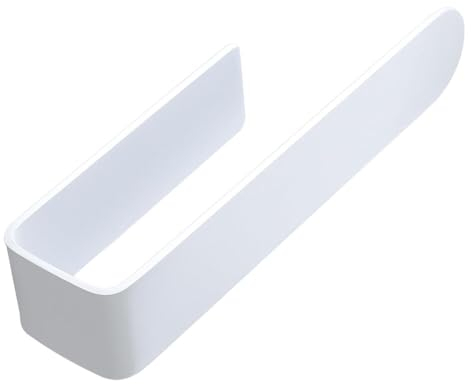 JAWSEU Portasciugamani senza foratura, autoadesivo, porta asciugamani da parete per bagno opaco, porta asciugamani per ospiti, porta asciugamani, porta asciugamani, organizer per il bagno, accessori