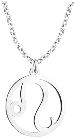 Sofia Milani - Damen Halskette 925 Silber - Löwe Sternzeichen Anhänger - N0728