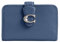 COACH Damen Tabby Medium Wallet Geldbörse, Himmelblau