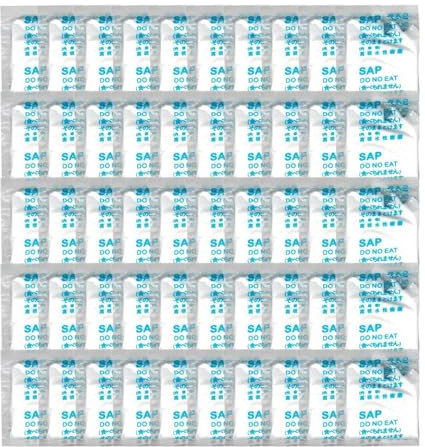 50 Packs Urine Solidifying Gel, Portable Toilet Powder Coagulant, Toilet Poo Powders, Gel Absorbent Travel Urine Wee Bag For Travel, Car, Camping, Hiking
