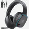 Gvyugke 2,4GHz Wireless Gaming Headset für PS5,PS4, PC, Mac, Switch, Bluetooth 5.3 Kabelloses Kopfhörer mit Mikrofon mit Geräuschunterdrückung