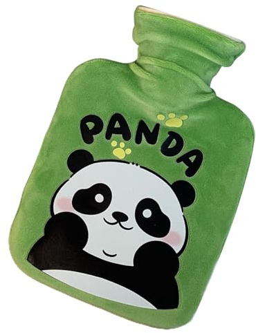 Wärmflasche Bei Krämpfen Panda Wärmflasche Mit Füßen Und Auslaufsicher | Wärmehülle Für Warmwasserflasche für Frauen, Männer, den Nacken, die Schulter, die Taille, den Fuß, die Hand,