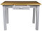 Magnetic Mobel Esstisch mit Schublade Küchentisch Tisch Restaurant Massiv Holz Kiefer (80x80, Erle)