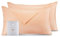 Larlary Seidenkissenbezug - 90% Seide, 10% Baumwolle, Für Kissenbezug, Kissenhülle, Weich und Hypoallergen (2, Orange, 40x80cm)