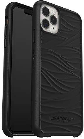 LifeProof Wake Case for iPhone 11 Pro Max, Shockproof, Drop proof to 2 Meters, Protective Thin Case, Sustainably made from Recycled Ocean Plastic, Black
