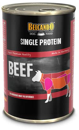 Belcando Nassfutter Hund Single Protein Rind (Rind, 1 x 400 g)