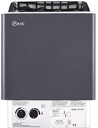 Electric Sauna Heater Wet&Dry Sauna Stove Internal Control Built-in Sauna Stove Stainless Steel Sauna Room Heater, for Home, Hotel, Spa, 9KW