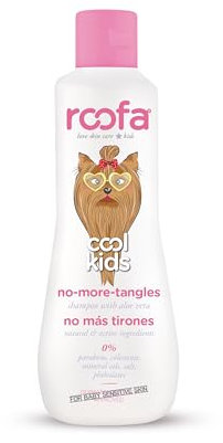 Cool Kids Shampoo für Kinder, kein Ziehen, 300 ml, 92% natürlich, mit Aloe Vera und Ringelblume, Erdbeerduft