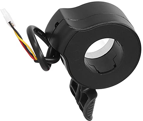 CHICIRIS Elektroroller-Beschleuniger, Finger-Gas-Booster-Hallsensor Elektroroller-Beschleuniger Griff Fahrradzubehör(schwarz)