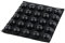 eMagTech Gummipuffer Selbstklebende Möbelpuffer Silikon Schutzpuffer Abstandshalter 19x10mm Schwarz 25 Stück