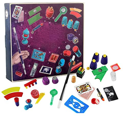 Magic Box Advent Calendar 2021 Magic Props Childrens Christmas Countdown Magic Games Toy with Magic Tricks Christmas Calendar Magic Show Magician Christmas Countdown Calendar Gifts Magic Box
