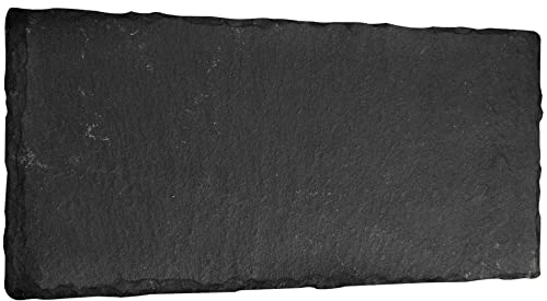 mtb more energy Schiefertafel Schiefer Schild Platte - 30 x 15 cm - rechteckig - DIY - zum selbst Beschriften oder Gravieren für Geschenke, Basteln, Haushalt, Garten