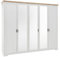 DEINE TANTE EMMA 58-961-U3 Jasmin Anderson Pine/Artisan Eiche Nb. Kleiderschrank Drehtürenschrank Stauraumschrank ca. 264 x 220 x 64 cm