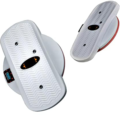 Sahgsa Waist Disc Board, Taille Abnehmen Drehplatte Füße Trennen Design Fitness Waist Twisting Disk mit Zähler Multifunktionale Massage Balance Board Taille Abnehmen Fitness