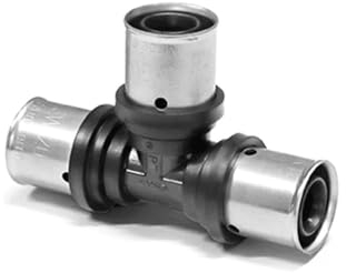 Sanpro THPRESS Pressfitting T-Stück gleiche Abgänge TH Kontur, Größe 20x2, PPSU Größe: 20x2, Pressfitting System SANPRO THPRESS Fittings - Profiqualität Made in Germany
