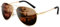 ANYLUV Sonnenbrille Herren Polarisiert, Pilotenbrille Sonnenbrille Damen Metallrahmen Klassische Retro Schutz Sunglasses