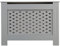 AVC Designs Small Medium Large MDF White Grey Unfinished Pattern Radiator Cover (Medium Grey)