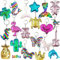 Acuiwer Llaveros de Lentejuelas 20 Piezas Llaveros de Metal con Lentejuelas Llaveros de Sirena Utilizados para Fiestas de Cumpleaños Regalos de Fiesta