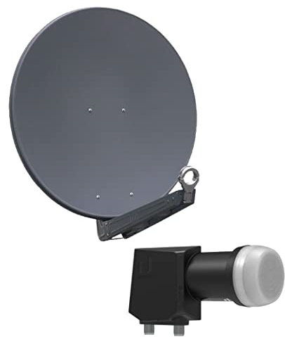 Gibertini OP 85 SE - Alu-Antenne - anthrazit - 2 Teilnehmer