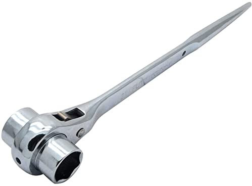 Boxonly Ratchet Podger Spanners Two-Way Quick Release Tool Ratcheting Podger Scaffold Wrenches 18-21mm