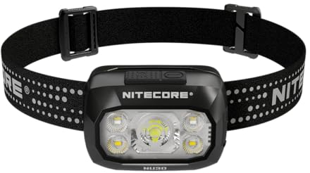Nitecore NU30 Stirnlampe wiederaufladbar, Schwarz
