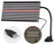 Professionelle KFZ LED Ausbeulreparaturwerkzeug,Paintless Dent Repair Tools Reflektor LED Stripe Line Board Entfernen Reparatur Werkzeug Mit Einstellungshalterung und USB-Anschluss