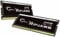 G.Skill RipJaws DDR5 SO-DIMM Serie (Intel XMP) 32GB (2X 16GB) 262pin DDR5 5600 CL40-40-40-89 1,10V Dual Channel Arbeitsspeicher F5-5600S4040A16GX2-RS
