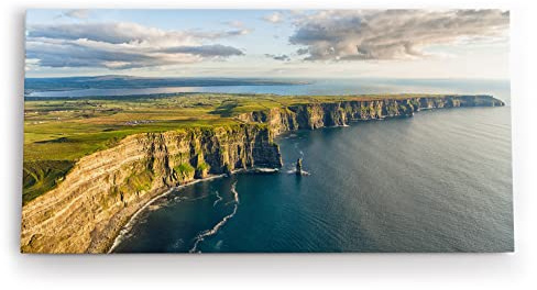 Paul Sinus Wandbild 120x60cm Cliffs of Moher Irland Kliffküste Küste Meer Natur