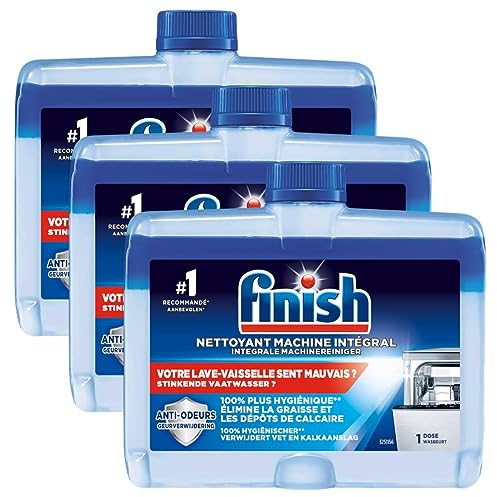 Finish Nettoyant Machine Intégral Lot de 3 Flacons de 250 ml