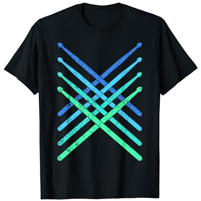 Schlagzeug Schlagzeuger Drummer Jungen Kinder Herren T-Shirt