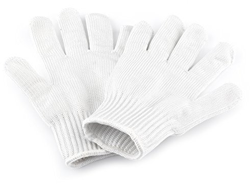 Gant Anti Coupure, Gant Cuisine Anti Coupure, Gants Résistants Aux Coupures, Gants De Protection Pour Ouvrir Les Huitres, 1 Paire De Gants De Cuisine En Fil D'acier Inoxydable
