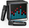 Máquina de Karaoke, máquina de Karaoke portátil con micrófonos inalámbricos para Adultos y niños, Altavoz de Karaoke Bluetooth con Sistema PA, Luces LED, Fiesta en casa/KTV, al Aire Libre, Viajes