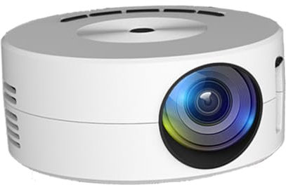 mansH Proiettori portatili YT200 LED Lettore multimediale domestico Audio USB Video Stesso Specchio