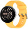 TOPsic Silicone Bracelet pour Google Pixel Watch 3 45mm, Bracelet Sport Sans Couture à Fermeture Rapide Bracelets pour Pixel Watch 3 45mm Smartwatch Femmes et Hommes