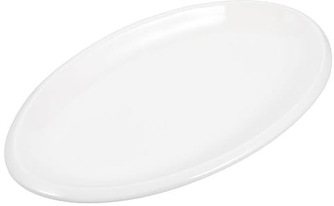 OKUMEYR Platos De Cerámica Para Vajilla De Cerámica Blanca Resistantes Grietas Fácil De Limpiar