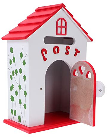 Housoutil Holz Schulbriefkasten Vorschlagsbox Mit Wandmontage Langlebig Sicher Dekorativ Große Kapazität Für Büro Schule Arbeit