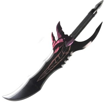 Zhongkaihua Sung Jin Woo Sword Sung Suho Cosplay Prop, 58CM Bühne Erwachsene Rollenspiel Prop für JJK für Halloween Japanische Anime Party Dekoration