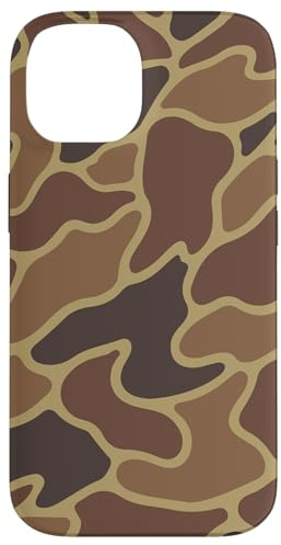 Duck Camo Wasservögel Jagd Frosch Haut Vintage Camouflage Hülle für iPhone 14