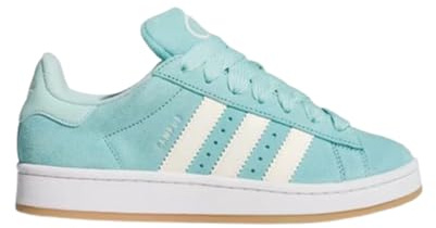 adidas Women's Campus 00s Sneakers, Easy Mint/Cream White/Semi Flash Aqua, 4.5 UK