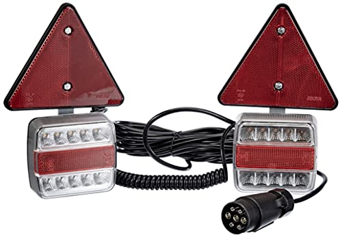 JBM 52839 - Kit magnético, 2 Pilotos LED