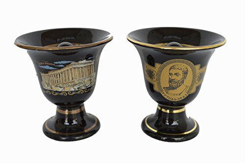 Estía Creations 2 pièces Pythagore Tasse de la Justice – Le Théorème de Pythagore – Parthenonas
