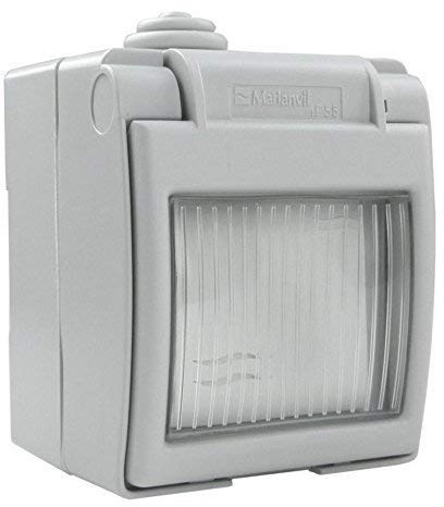 Ein- und Aus- Schalter Aufputz IP55 grau 1570.00 M-L 4114