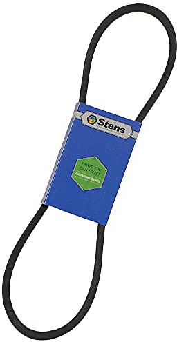 Stens Ersatzriemen 266-700 schwarz, Rasenmäher Keilriemen, Flachriemen für Rasenmäher Antrieb