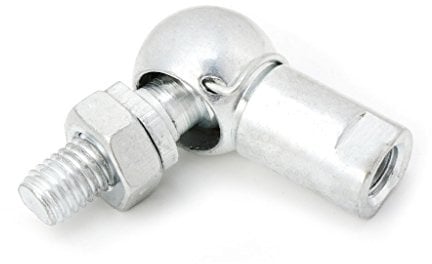 TEBI M5 / M6 / M8 / M10 / M12 Flexibles Kugellager für Gelenkköpfe rechts Lager aus Kohlenstoffstahl
