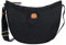BRIC'S - Kleine Halbmondförmige Umhängetasche Aus Nylon, Schwarz, 33x26x9.5 cm