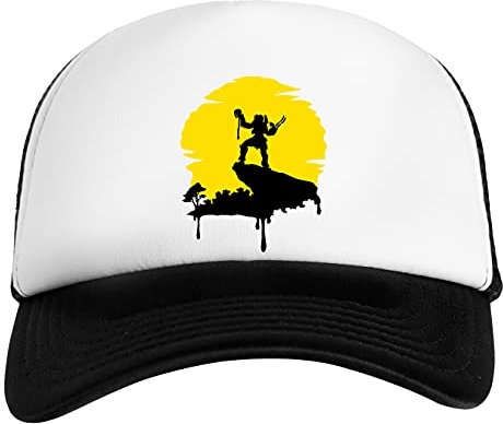 Apex Raubtier Weiß Schwarz Unisex Kinder Baseball Cap Kids White Black