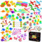 CGBOOM Mitgebsel Kleinspielzeug Set,124 Party Favor Spielzeug, Kindergeburtstag Gastgeschenke, Pinata Spielzeug, Ostergeschenke, Goodie Bag Füllstoffe, Schülerbelohnung, Kleine Geschenk für Kinder