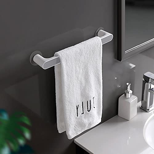 Porte-serviettes murales auto-adhésifs pour serviette de cuisine Barre de salle de bains accessoires de salle de bain porte-essuie-serviette Support suspendu-gris